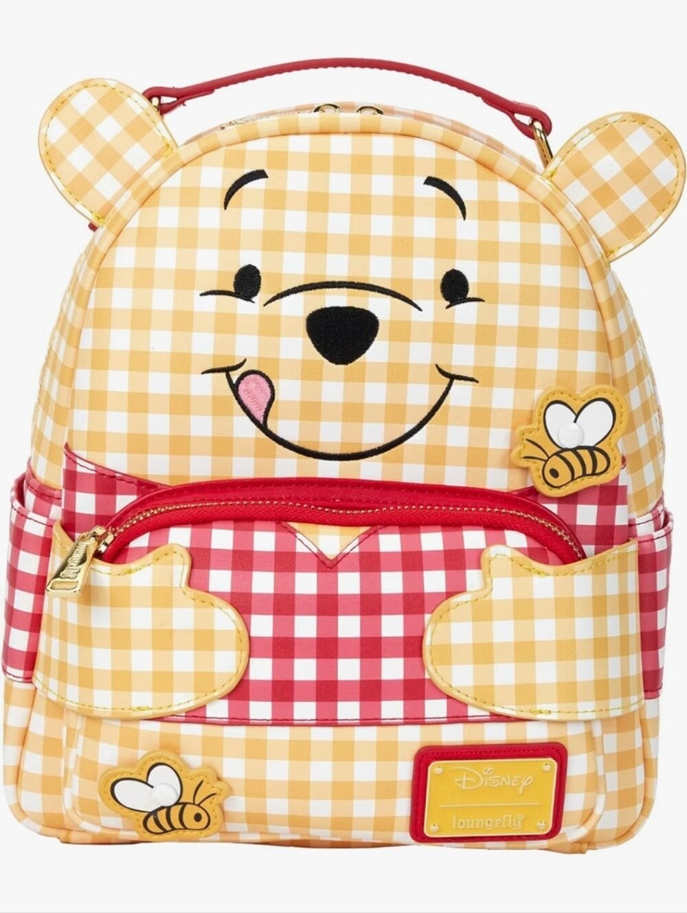 Loungefly Disney Winnie the Pooh Gingham Backpack NWT